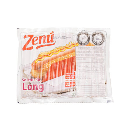 SALCHICHA LONG X 40 ZENU