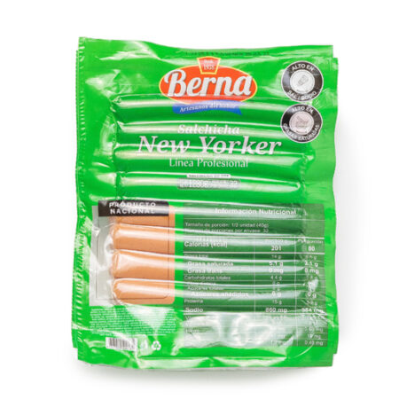 SALCHICHA NEW YORKER BERNA