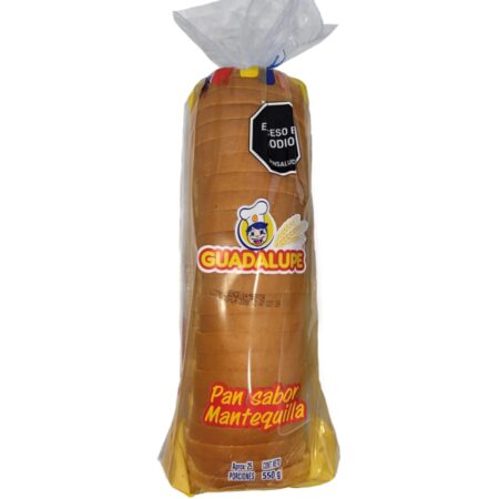 PAN MANTEQUILLA GUADALUPE