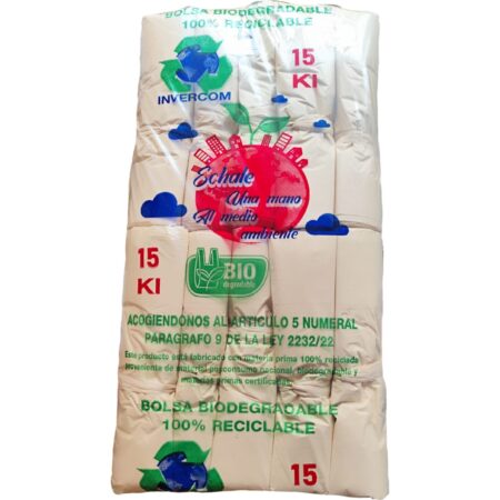 BOLSA DE MANIJA BIODEGRADABLES