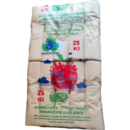 BOLSA DE MANIJA BIODEGRADABLES