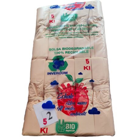 BOLSA DE MANIJA BIODEGRADABLES