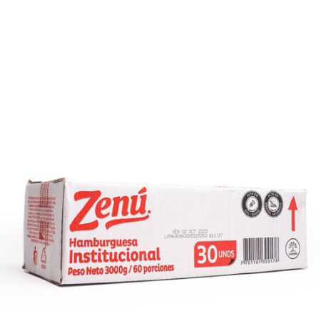 HAMBURGUESA DE RES ZENU