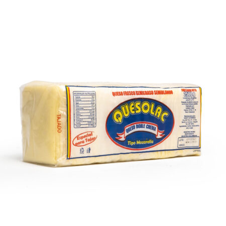 QUESO TAJADO TIPO MOZZARELLA
