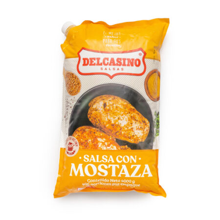 MOSTAZA DELCASINO BOLSA GALON