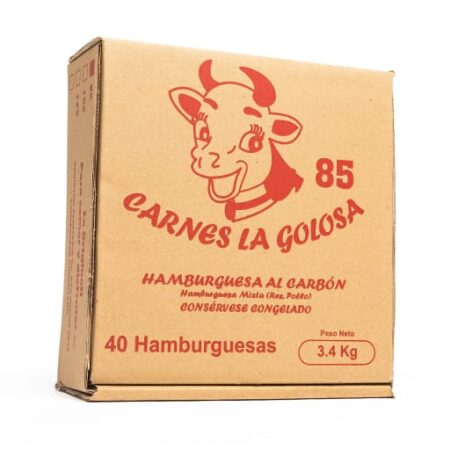 HAMBURGUESA DE RES AHUMADA 85 GR