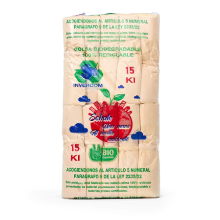 MILLAR BOLSA DE MANIJA BIODEGRADABLES 15 KG