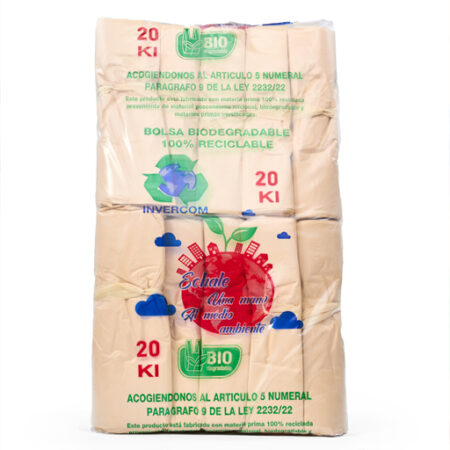 MILLAR BOLSA DE MANIJA BIODEGRADABLES 20 KG