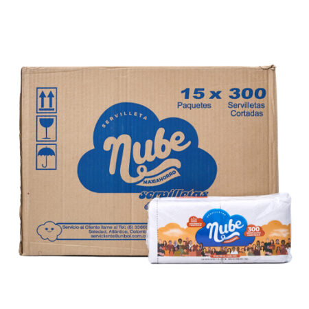 CAJA DE SERVILLETAS NUBE