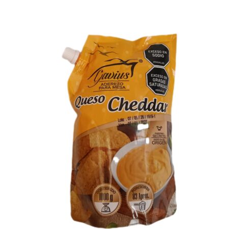 SALSA QUESO CHEDDAR TROPICO KILO